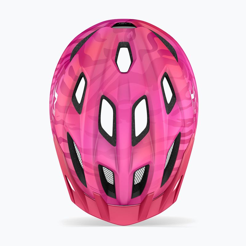 Casco da bici per bambini MET Crackerjack Mips pink matt 4