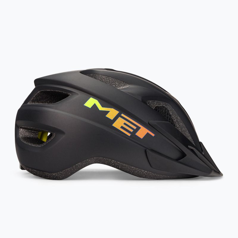 MET Crackerjack casco da bicicletta nero 3HM147CE00UNNO1 3