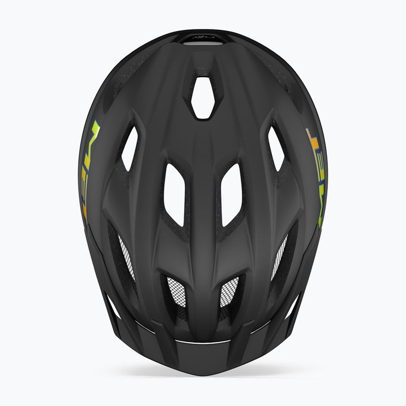 MET Crackerjack casco da bicicletta nero 3HM147CE00UNNO1 9
