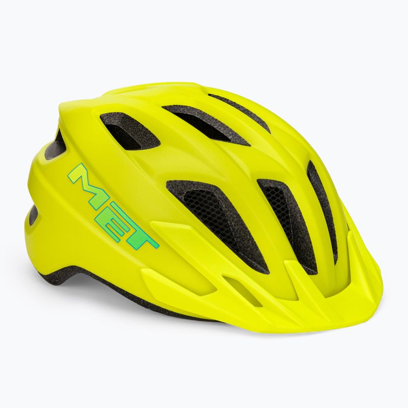 Casco da bicicletta MET Crackerjack giallo 3HM147CE00UNGI1