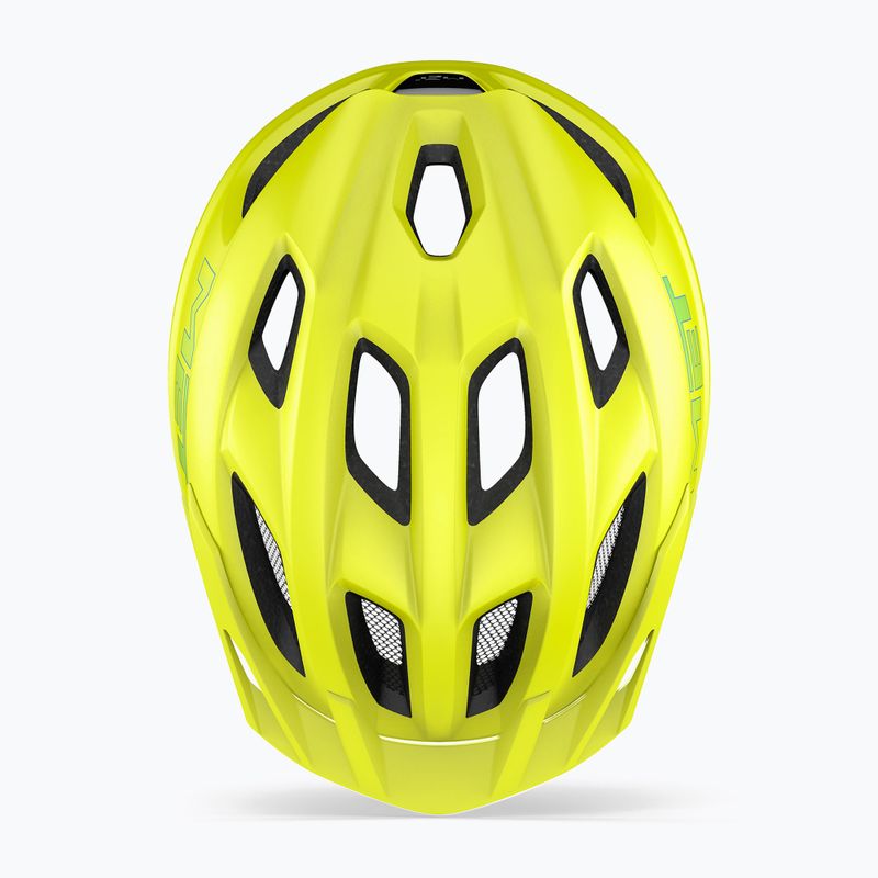 Casco da bicicletta MET Crackerjack giallo 3HM147CE00UNGI1 9