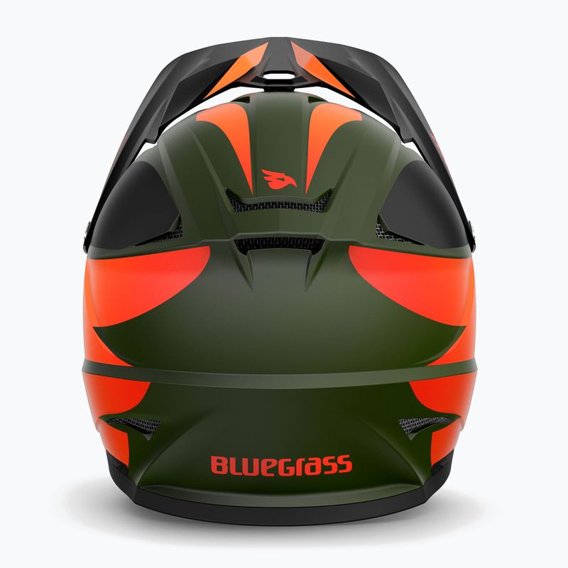 Casco bici Bluegrass Intox verde sfumato opaco 3