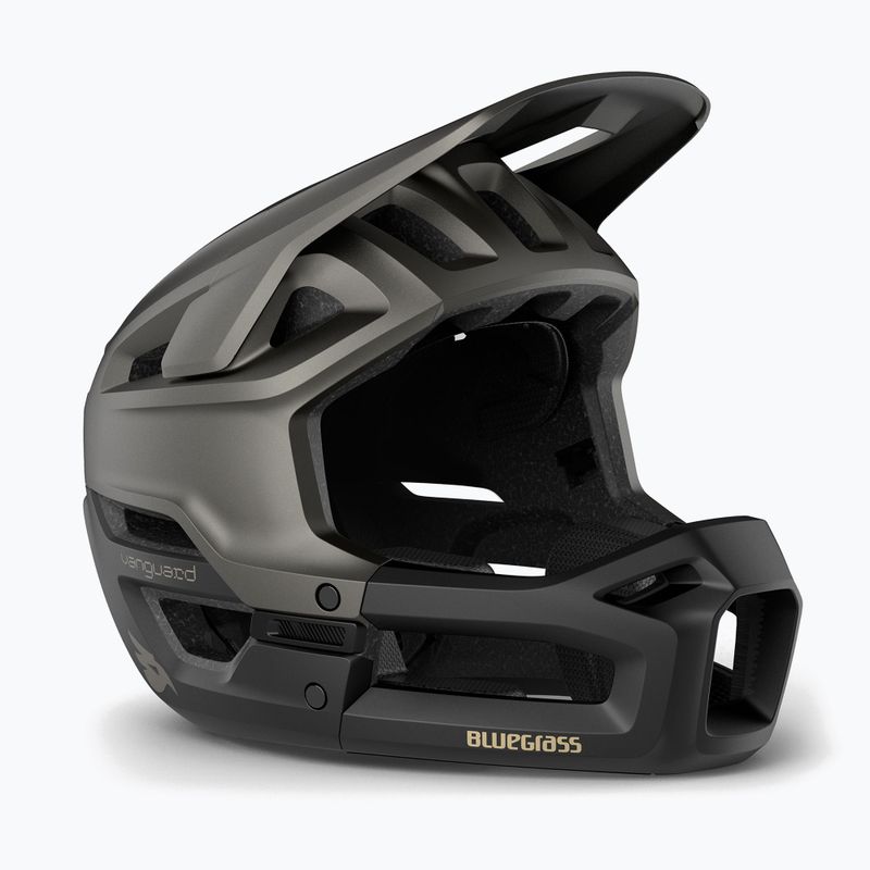 Casco da bicicletta Bluegrass Vanguard nero opaco