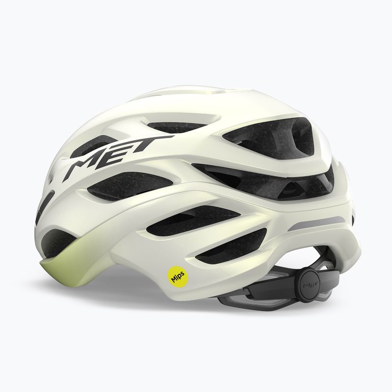 Casco da bicicletta MET Estro Mips vanilla ice/lime opaco 3