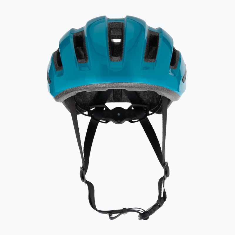 Casco da bicicletta MET Miles verde acqua lucido 2