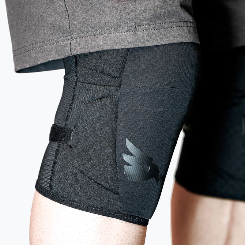 Protezioni per ginocchia da bicicletta Bluegrass Arto nere 2