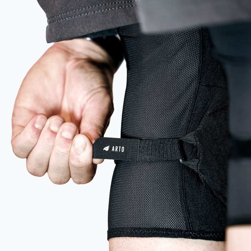 Protezioni per ginocchia da bicicletta Bluegrass Arto nere 4