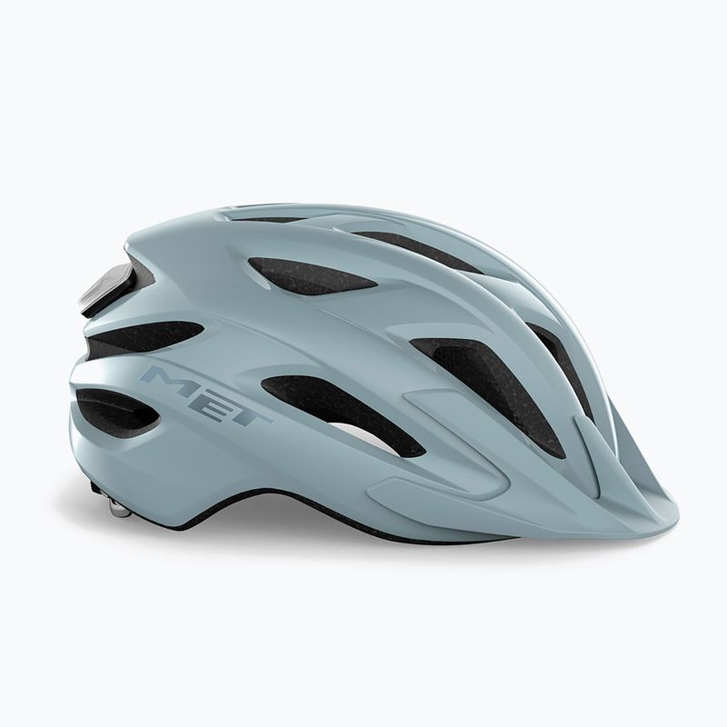 Casco da ciclismo MET Crossover stone blue matt 3
