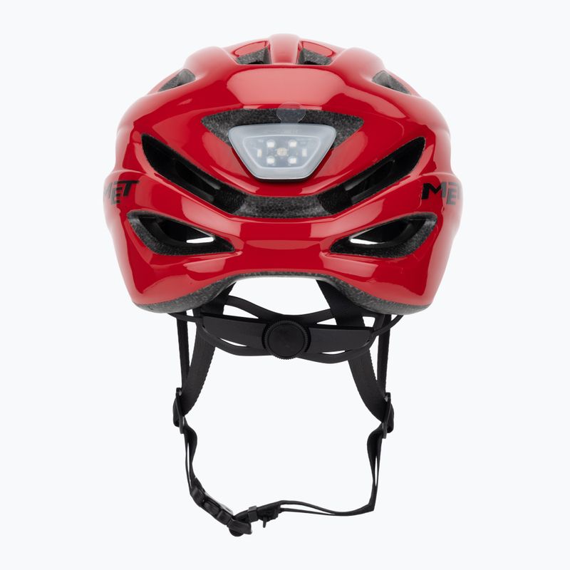 Casco da ciclismo MET Crossover red matt 4