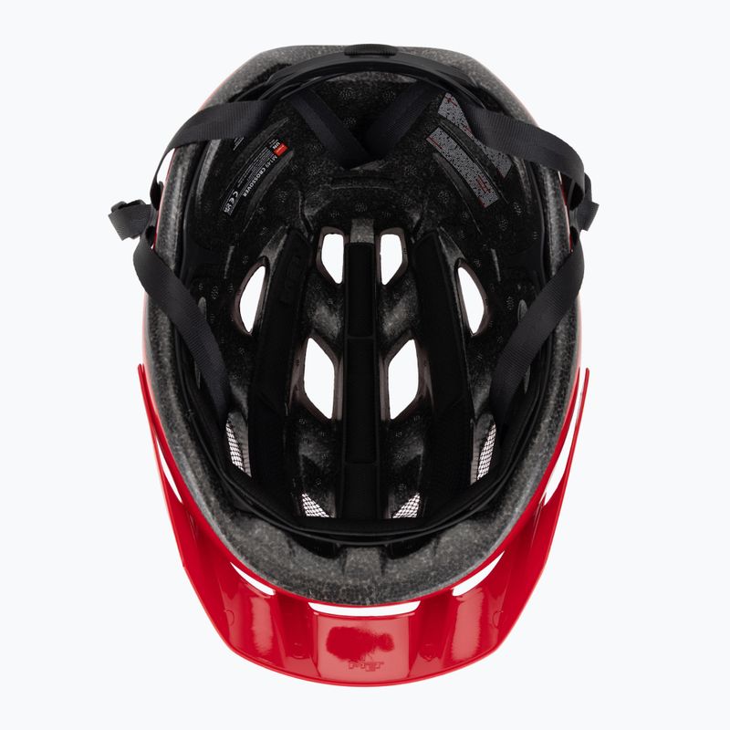 Casco da ciclismo MET Crossover red matt 5
