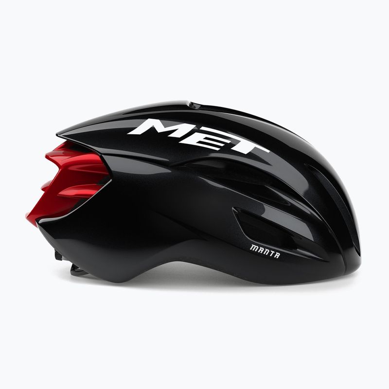 Casco da ciclismo MET Manta MIPS black/red glossy 4