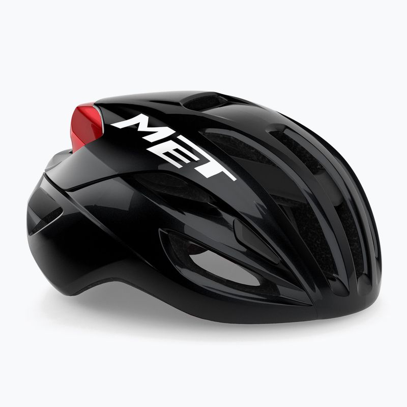 Casco da ciclismo MET Rivale II Mips black/red glossy 2