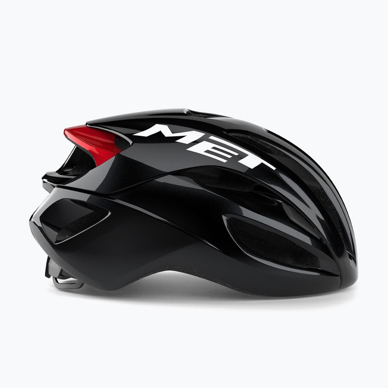 Casco da ciclismo MET Rivale II Mips black/red glossy 4