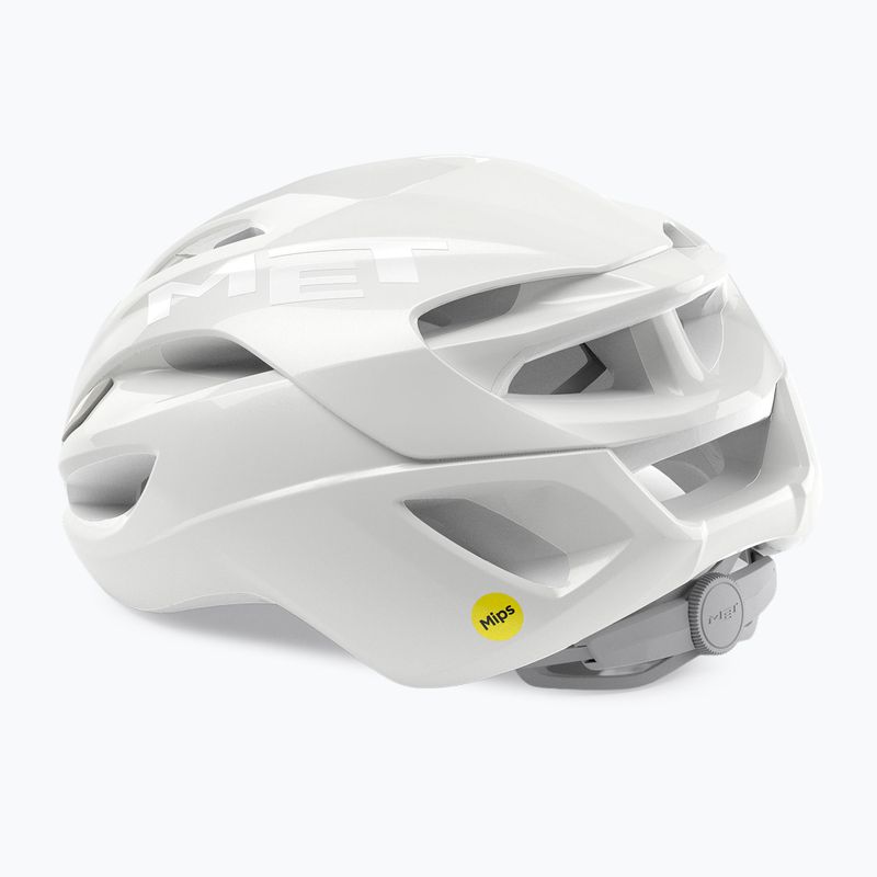 Casco da ciclismo MET Rivale II Mips absolute white le 3