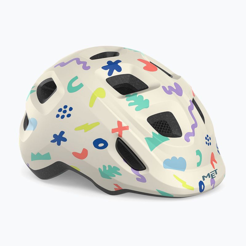 Casco da bici per bambini MET Hooray icons matt 2