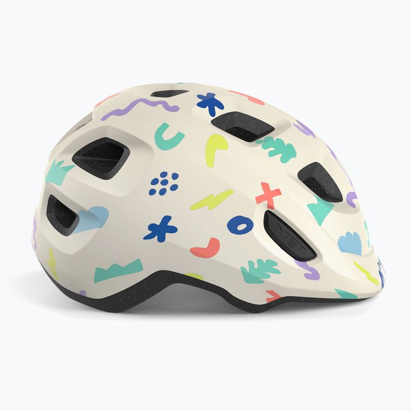 Casco da bici per bambini MET Hooray icons matt 4