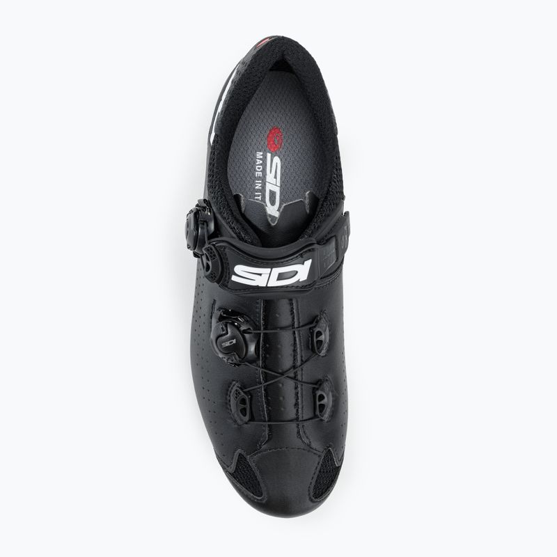 Sidi Genius 10 nero/nero scarpe da strada da uomo 5