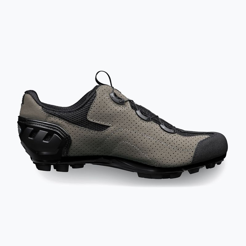 Scarpe da ciclismo MTB da uomo Sidi MTB Gravel nero/marrone 9