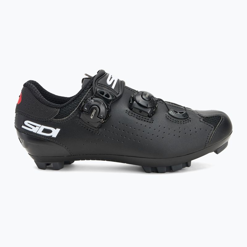 Scarpe da ciclismo MTB da donna Sidi Eagle 10 Donna nero/nero 2