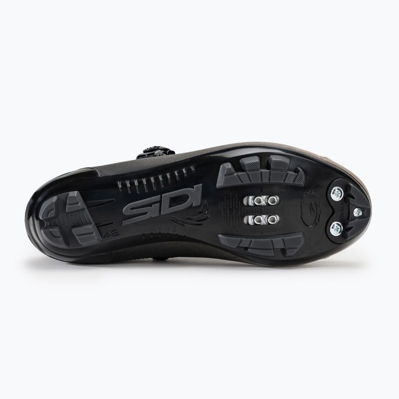 Scarpe da ciclismo MTB da uomo Sidi Eagle 10 grigio/nero 4
