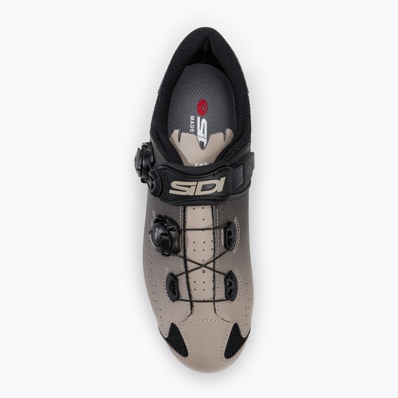 Scarpe da ciclismo MTB da uomo Sidi Eagle 10 grigio/nero 5