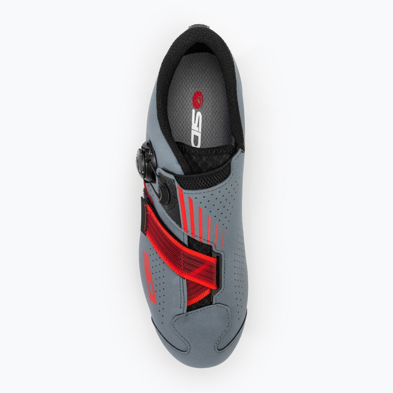 Sidi MTB Scarpe da bici da uomo Aertis grigio/rosso 5