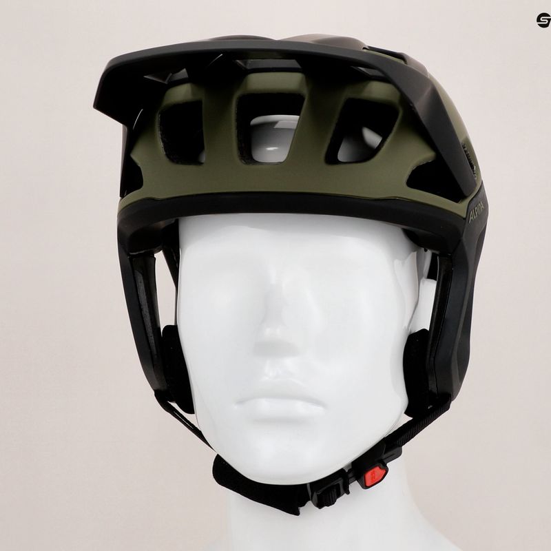 Casco da bici Alpina Rootage Evo oliva opaca 9