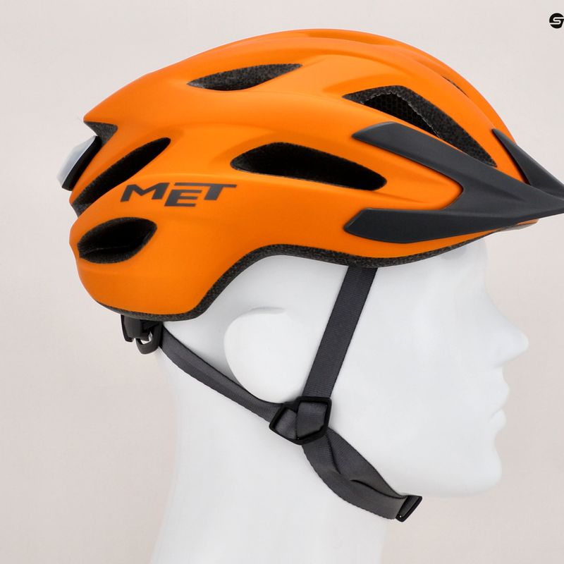 MET Crossover casco da bicicletta arancione 3HM149CE00UNAR1 8