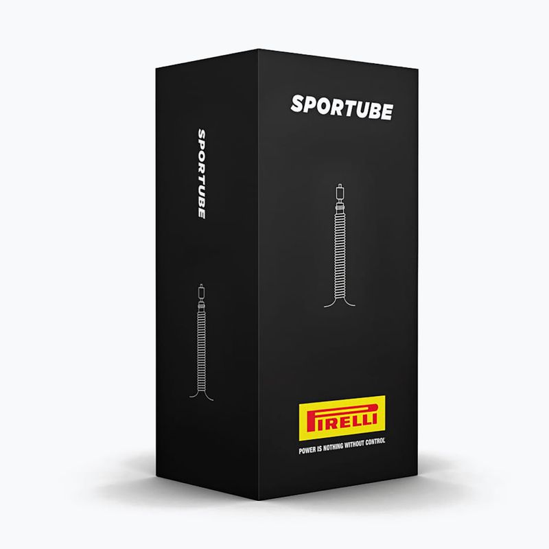 Camera d'aria per bicicletta Pirelli Sportube Presta nera