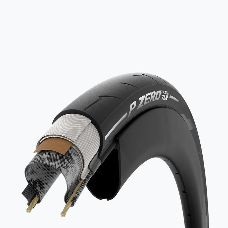 Pneumatico per bicicletta Pirelli P Zero Race TLR SpeedCore nero 2