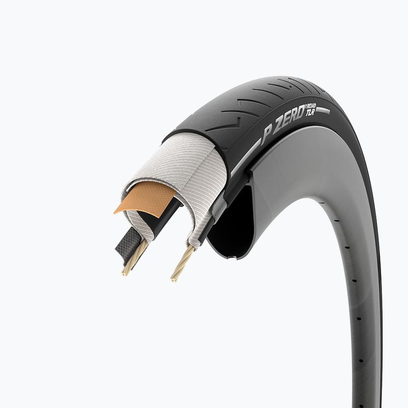 Pneumatico per bicicletta Pirelli P Zero Road TLR 700 x 32C black 4