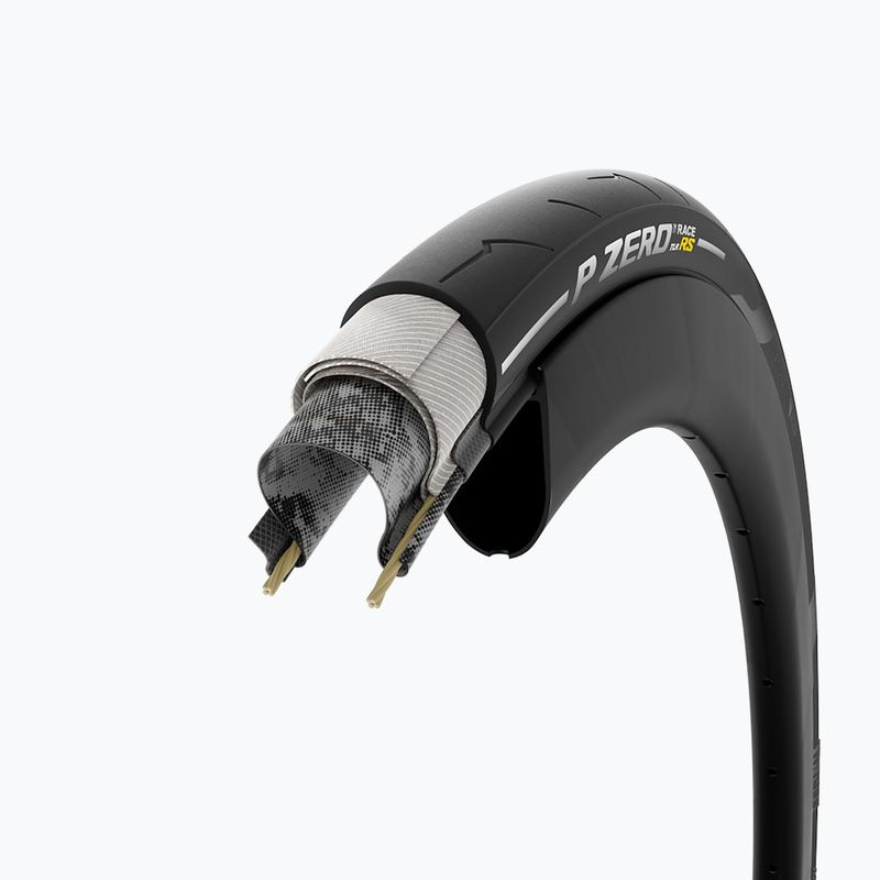 Pneumatico per bicicletta Pirelli P Zero Race RS TLR 700 x 28C black 5
