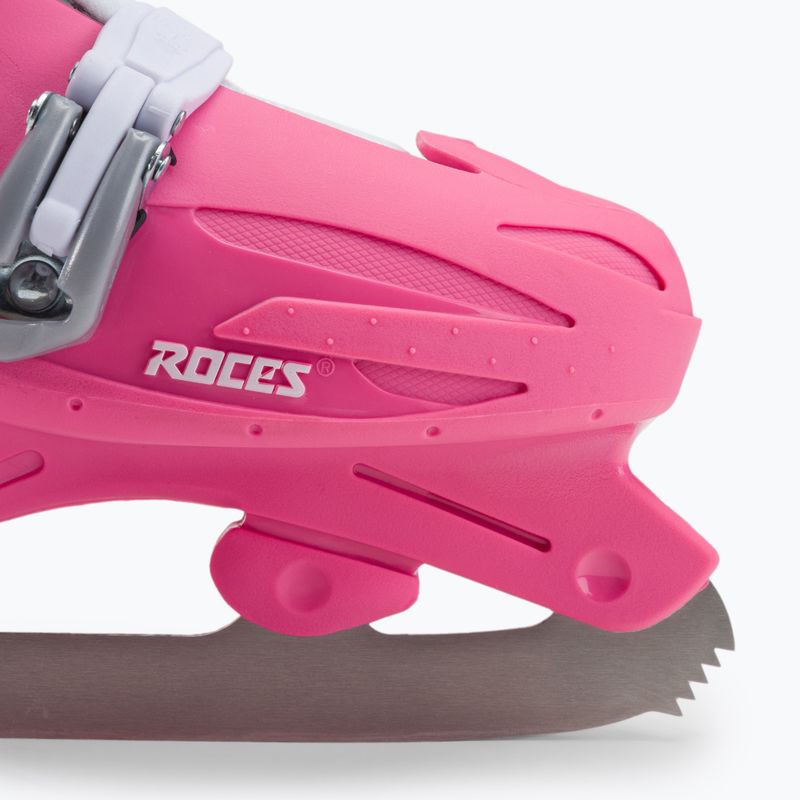 Pattini per bambini Roces MCK F rosa intenso/bianco 5