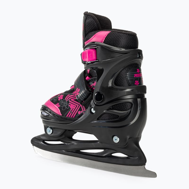Roces Jokey Ice 3.0 Pattini da bambino nero/rosa 4