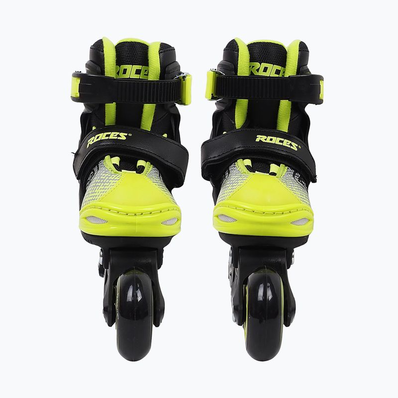 Pattini a rotelle Roces Jokey X Boy per bambini nero/lime 2