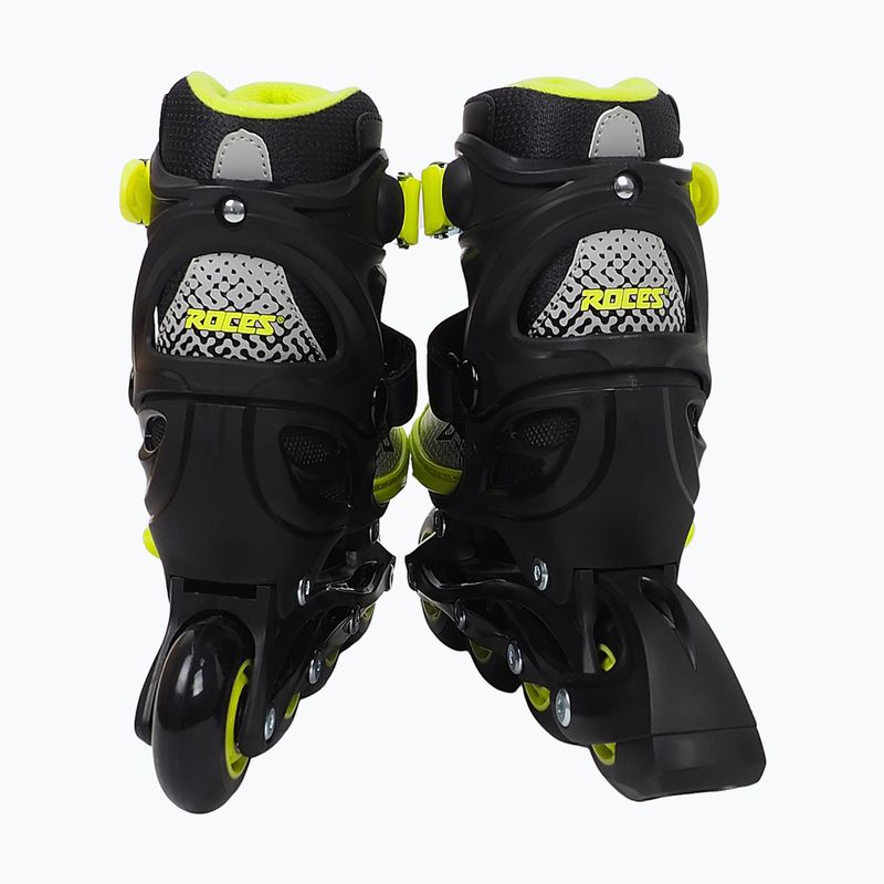 Pattini a rotelle Roces Jokey X Boy per bambini nero/lime 5