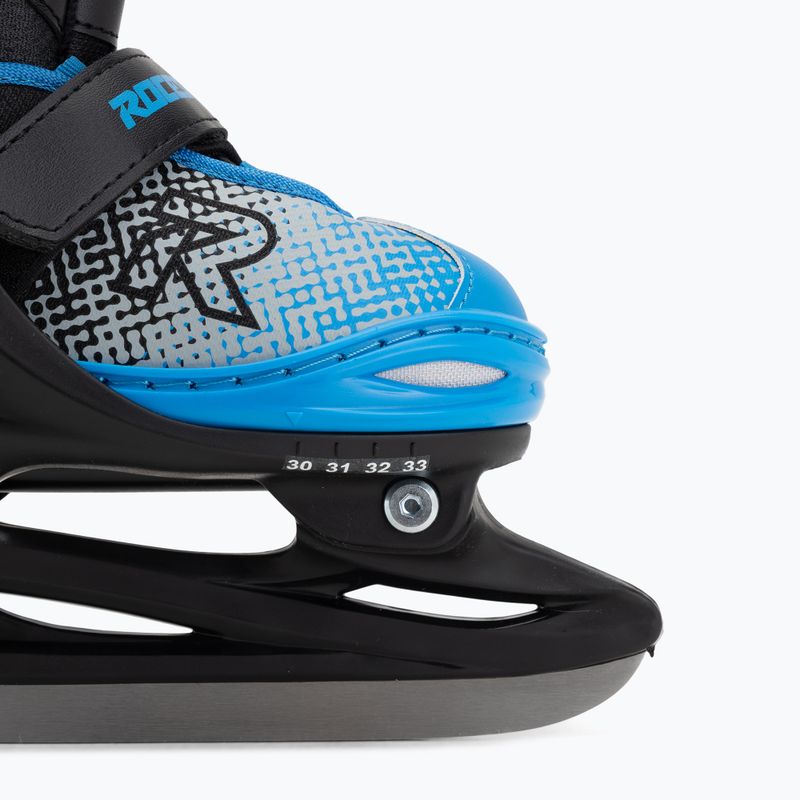 Pattini da ghiaccio per bambini Roces Jokey Ice X black/astro blue 7