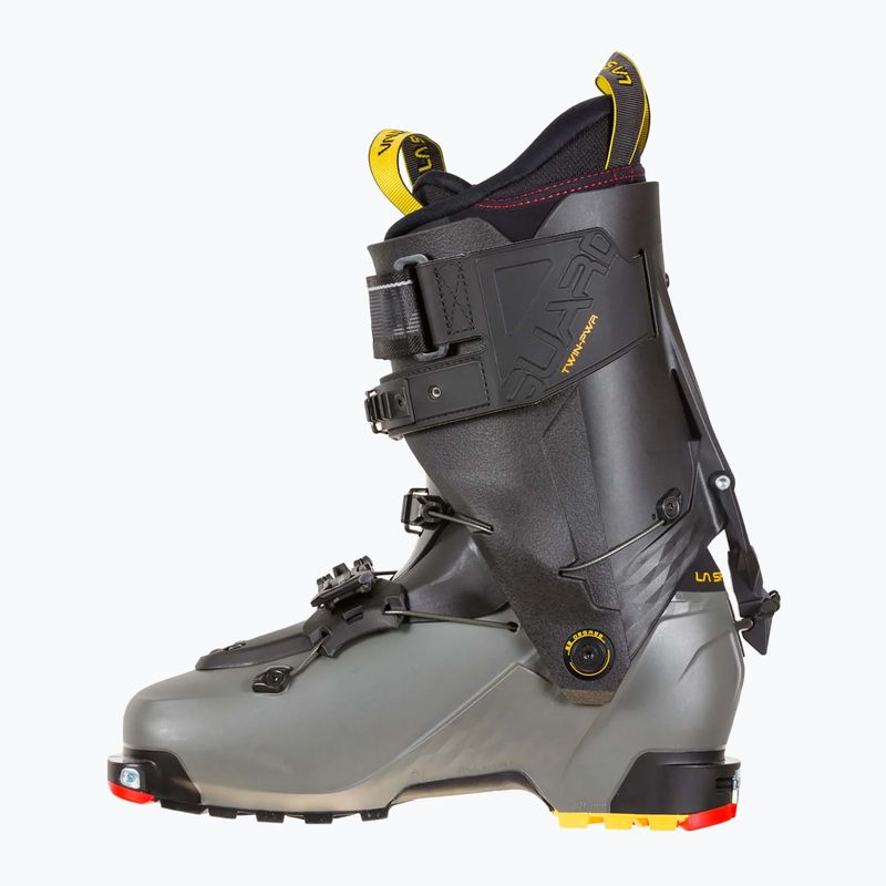 Scarpone da sci La Sportiva Vanguard da uomo in carbonio/giallo 12