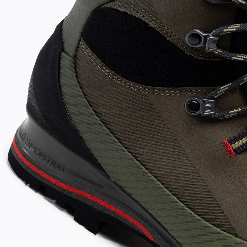 Scarponi da trekking da uomo La Sportiva Trango TRK Leather GTX rosso edera/tango 8