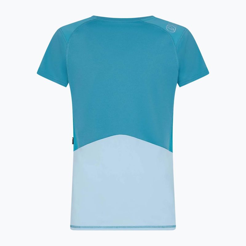 Maglia da trekking da donna La Sportiva Compass topazio celeste 2