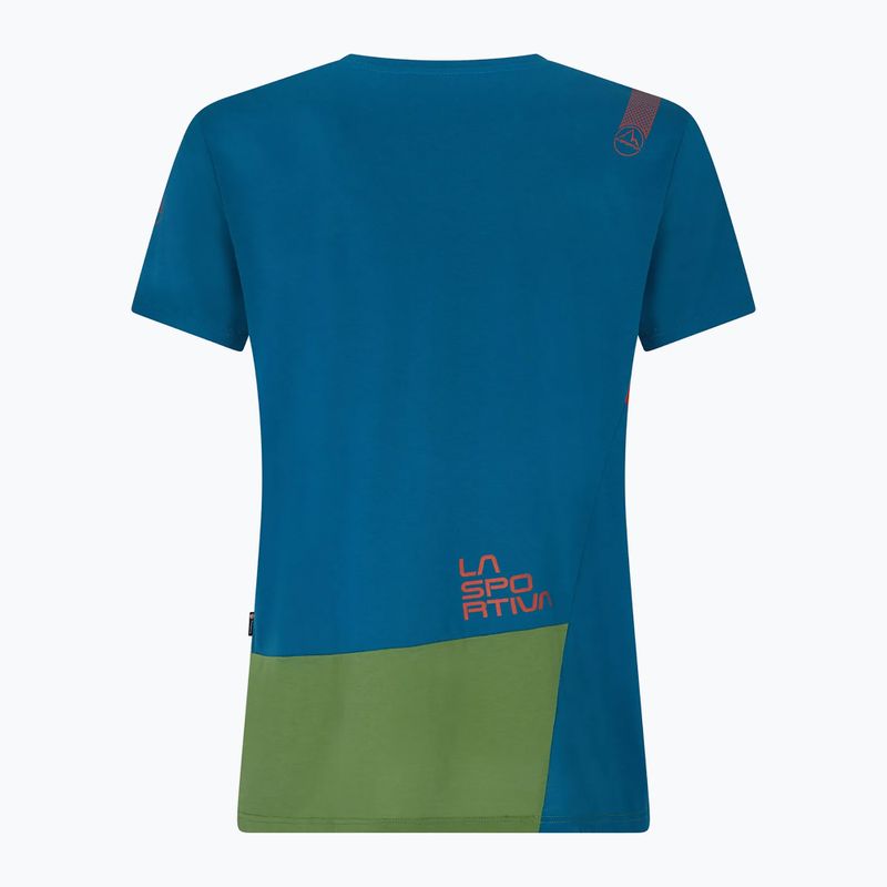 Camicia da arrampicata La Sportiva Grip da uomo blu spazio kale 2
