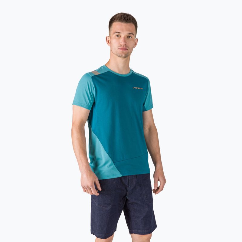 Camicia da arrampicata La Sportiva da uomo Grip space blue topaz