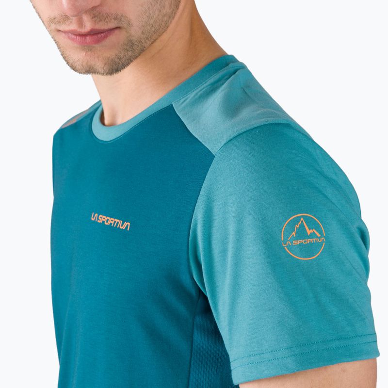 Camicia da arrampicata La Sportiva da uomo Grip space blue topaz 4