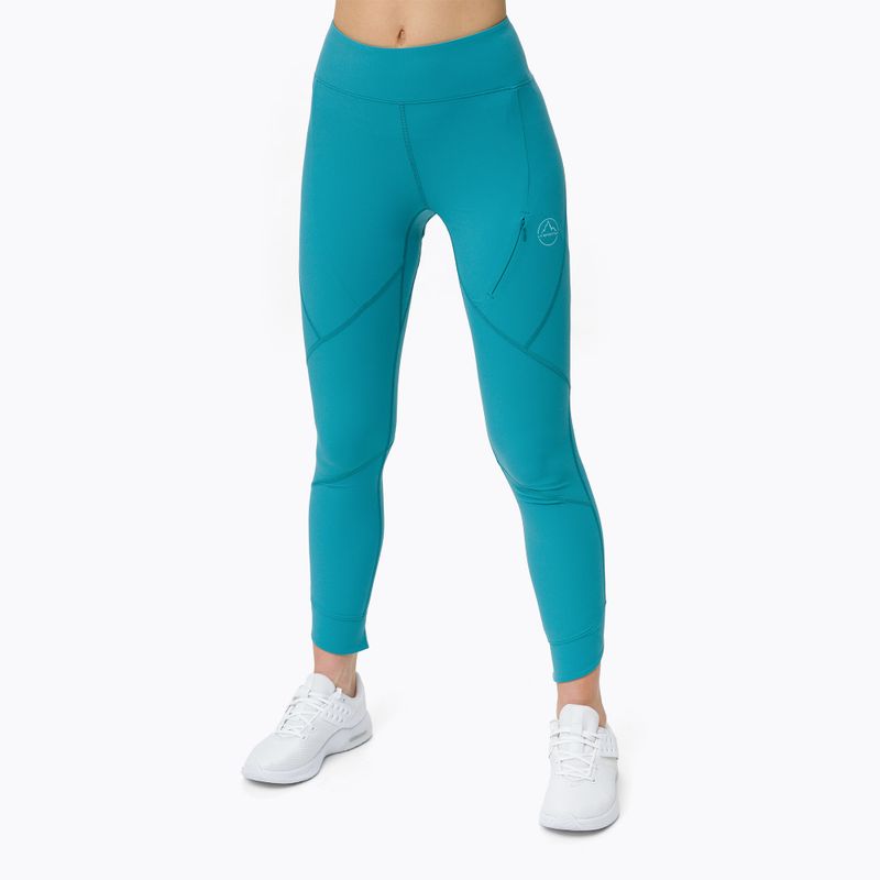 Leggings da arrampicata da donna La Sportiva Mynth in topazio