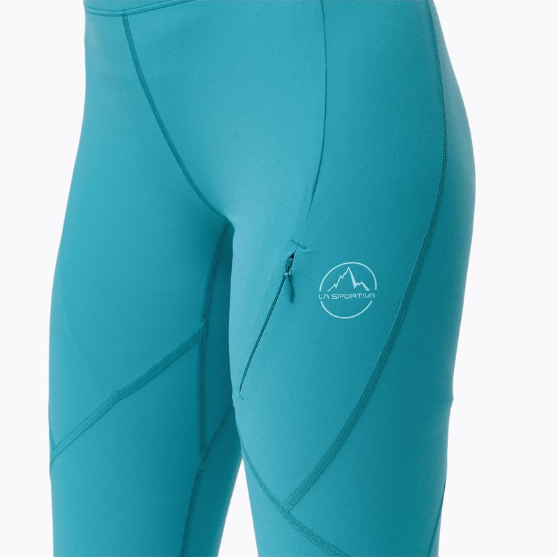 Leggings da arrampicata da donna La Sportiva Mynth in topazio 4