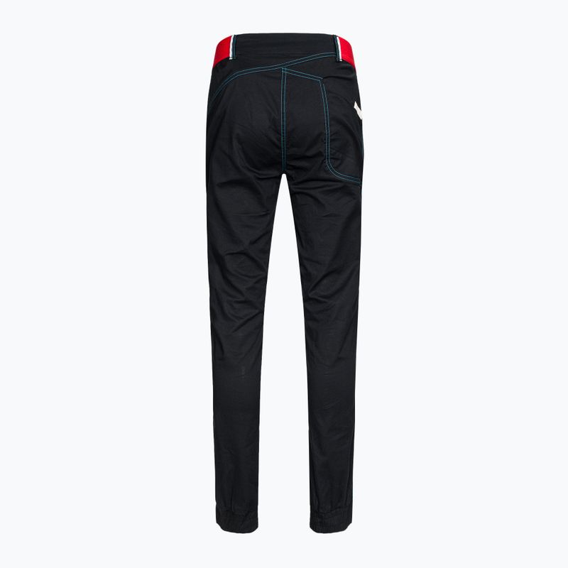 Pantaloni da arrampicata La Sportiva da donna Tundra nero 2