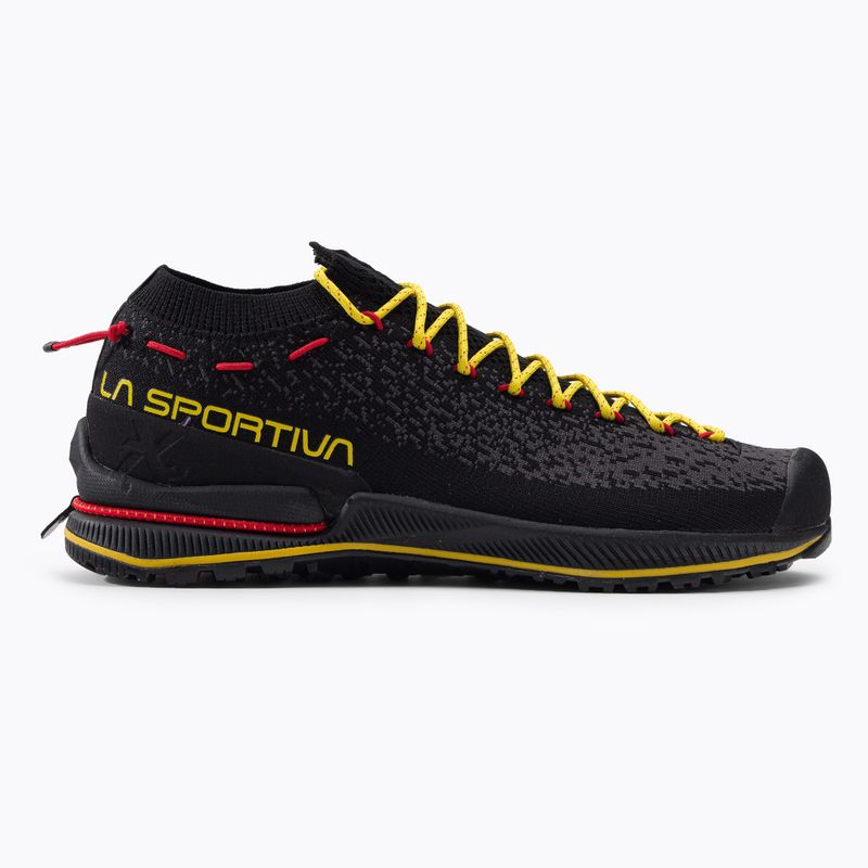 Scarpa da avvicinamento La Sportiva TX2 Evo uomo nero/giallo 2