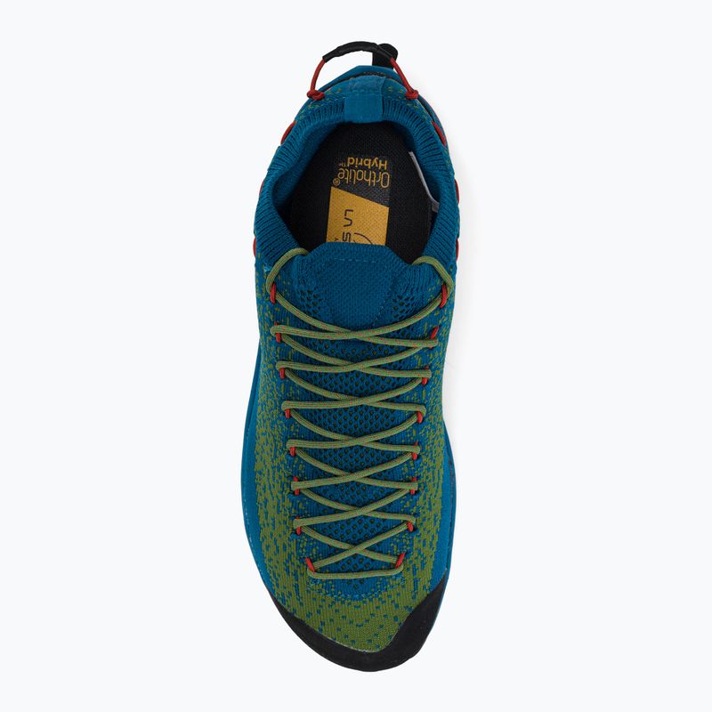 Scarpa da avvicinamento da uomo La Sportiva TX2 Evo space blue/saffron 6