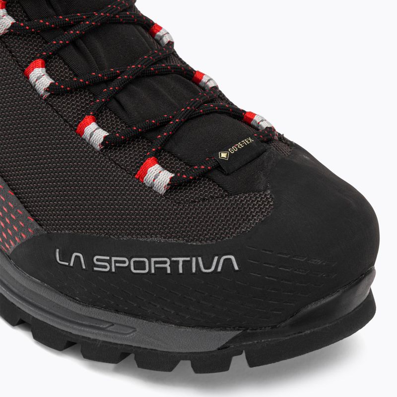 Scarponi da trekking da uomo La Sportiva Trango TRK GTX carbonio/goji 7