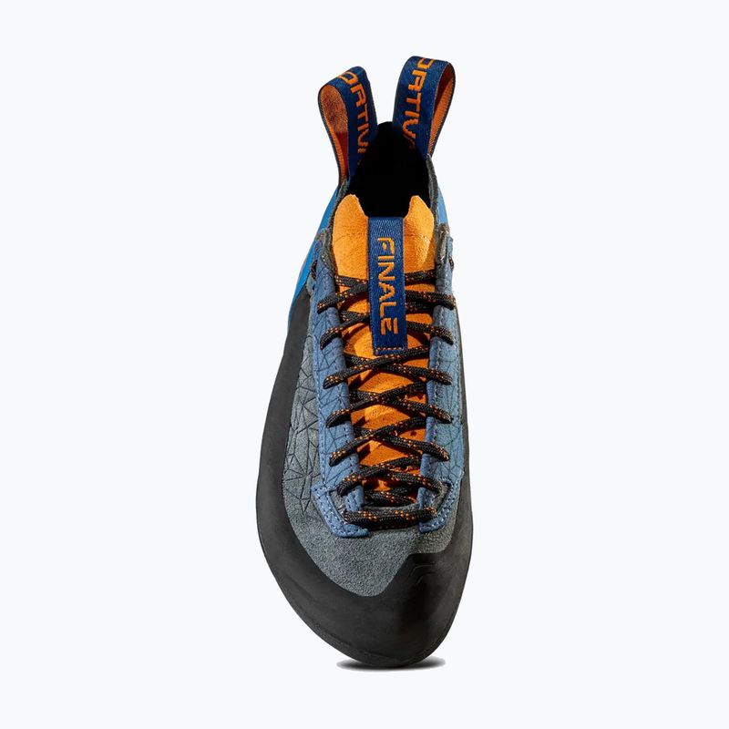 Scarpette da arrampicata uomo La Sportiva Finale space blue/maple 6